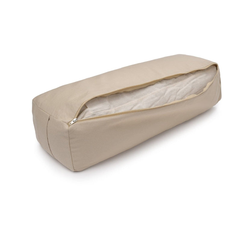 Yoga & Pilates Rectangular Bolster D – 100% Cotton, regionally produced — Ansicht 9