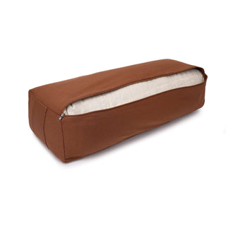 Yoga & Pilates Rechteckbolster D – 100 % Baumwolle | Regional gefertigt | Ergonomisch & nachhaltig