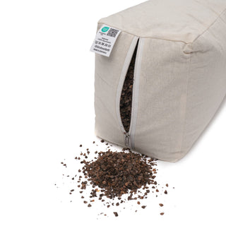 Yoga & Pilates Rechteckbolster D – 100 % Baumwolle | Regional gefertigt | Ergonomisch & nachhaltig