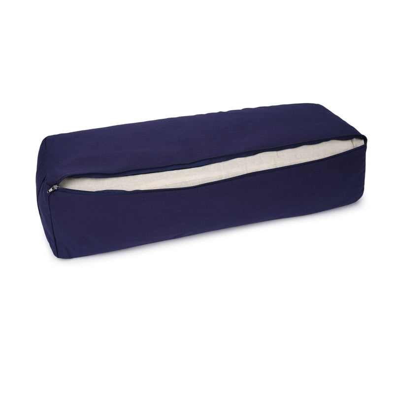 Yoga & Pilates Rectangular Bolster D – 100% Cotton, regionally produced — Ansicht 45