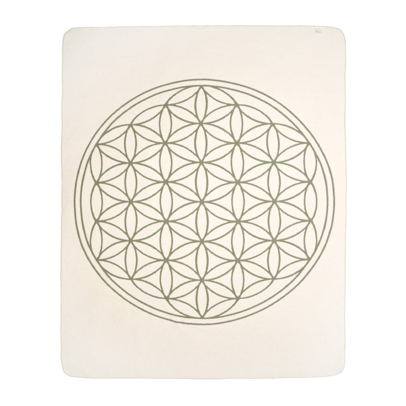 Yogadecke Blume des Lebens – 100 % Baumwolle, regional gefertigt — Ansicht 12