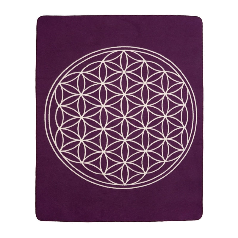 Yogadecke Blume des Lebens – 100 % Baumwolle, regional gefertigt — Ansicht 21