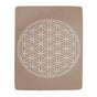 Yogadecke Blume des Lebens – 100 % Baumwolle, regional gefertigt
