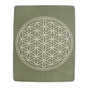 Yogadecke Blume des Lebens – 100 % Baumwolle, regional gefertigt
