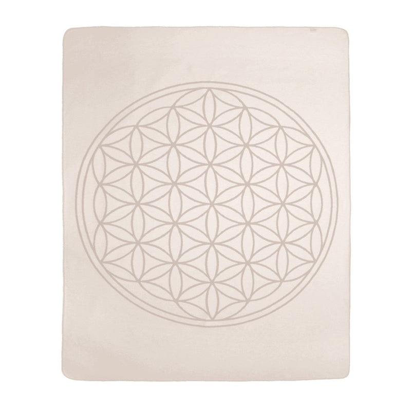 Yogadecke Blume des Lebens – 100 % Baumwolle, regional gefertigt — Ansicht 2