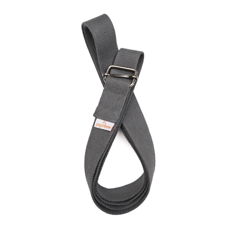 Yoga Strap BASIC with Sliding Buckle – Cotton, 3 Lengths — Ansicht 1