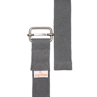 Yoga Strap BASIC with Sliding Buckle – Cotton, 3 Lengths — Ansicht 3