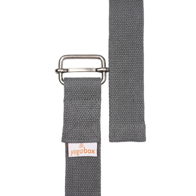 Yoga Strap BASIC with Sliding Buckle – Cotton, 3 Lengths