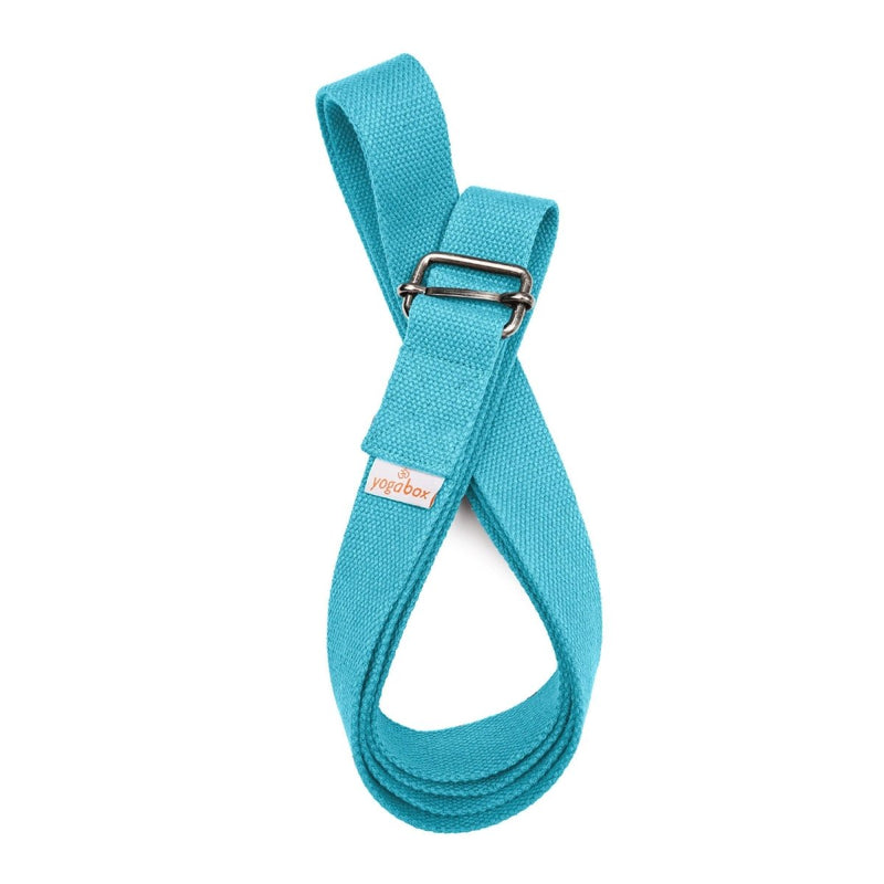 Yoga Strap BASIC with Sliding Buckle – Cotton, 3 Lengths — Ansicht 9