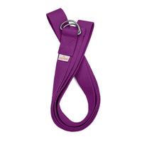 Yogagurt BASIC mit D-Ringen – 100% Baumwolle, wählbar 2,0 m / 2,5 m / 3,0 m — Ansicht 4