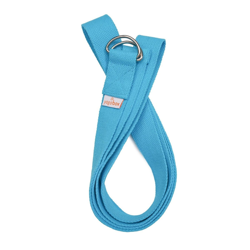 Yogagurt BASIC mit D-Ringen – 100% Baumwolle, wählbar 2,0 m / 2,5 m / 3,0 m — Ansicht 7