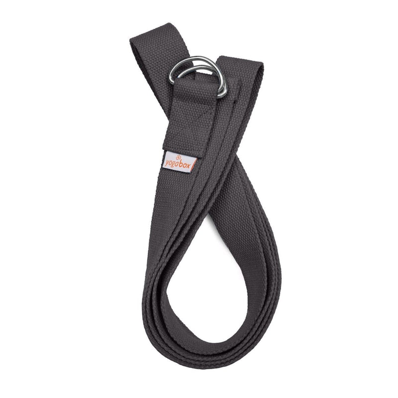 Yogagurt BASIC mit D-Ringen – 100% Baumwolle, wählbar 2,0 m / 2,5 m / 3,0 m — Ansicht 3