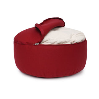 Glückssitz® Classic D – 100 % Baumwolle | Regional gefertigt | Ergonomisches Meditationskissen