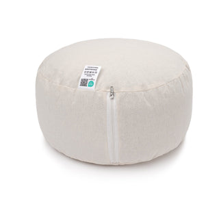 Glückssitz® Classic D – 100 % Baumwolle | Regional gefertigt | Ergonomisches Meditationskissen