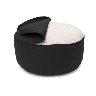 Glückssitz® Classic D – 100 % Baumwolle | Regional gefertigt | Ergonomisches Meditationskissen