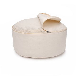 Glückssitz® Classic D – 100 % Baumwolle | Regional gefertigt | Ergonomisches Meditationskissen