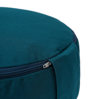 Glückssitz® Classic D – 100 % Baumwolle | Regional gefertigt | Ergonomisches Meditationskissen