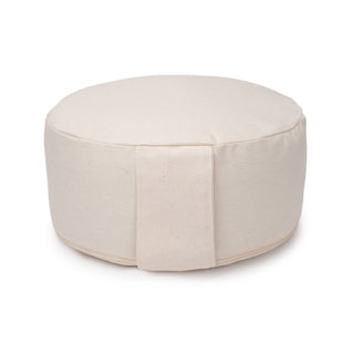 Glückssitz® Classic D – 100 % Baumwolle | Regional gefertigt | Ergonomisches Meditationskissen