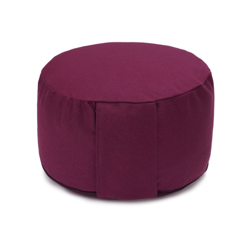 Glückssitz® Classic Small D Meditation Cushion – 100% Cotton, Buckwheat Hulls, Handmade — Ansicht 9
