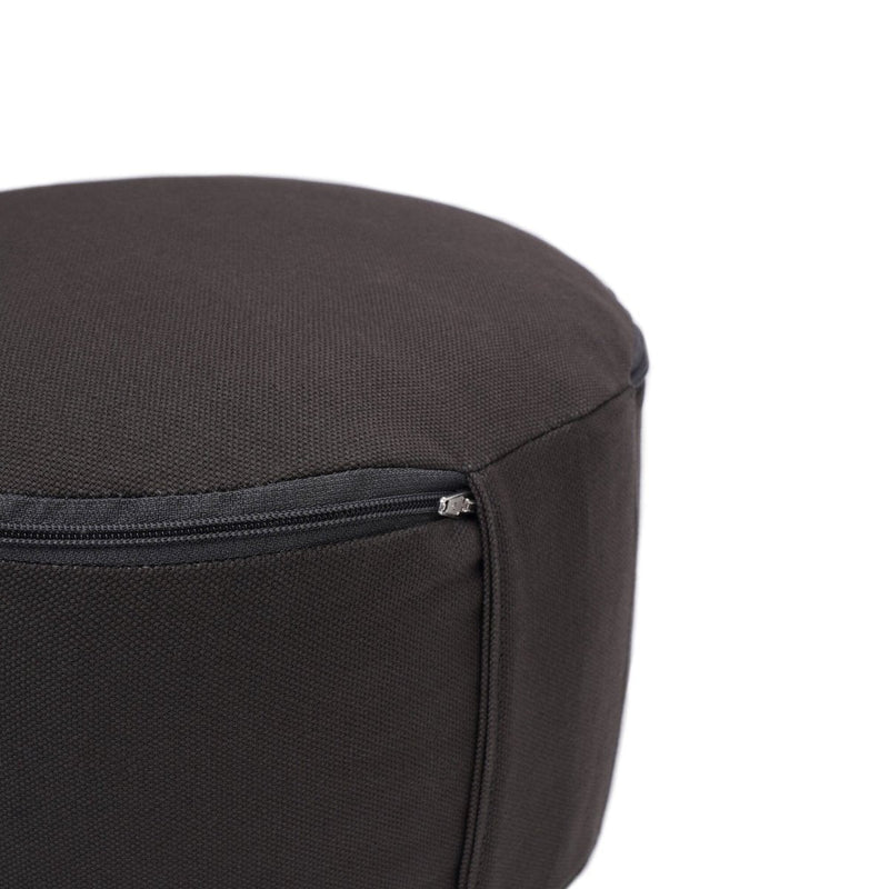 Glückssitz® Classic Small D Meditation Cushion – 100% Cotton, Buckwheat Hulls, Handmade — Ansicht 3