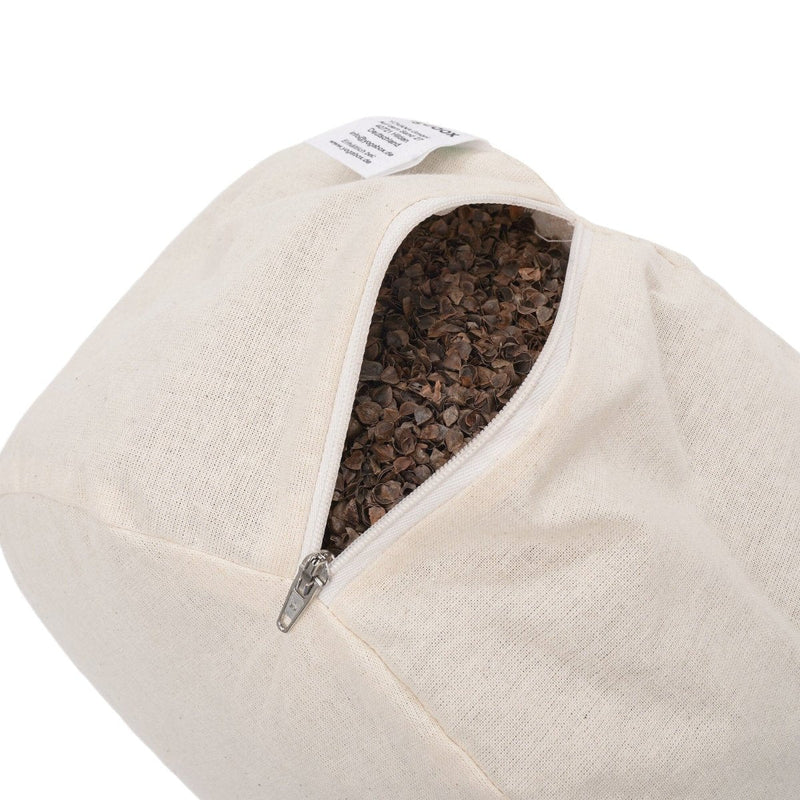 Glückssitz® Classic Small D Meditation Cushion – 100% Cotton, Buckwheat Hulls, Handmade — Ansicht 50