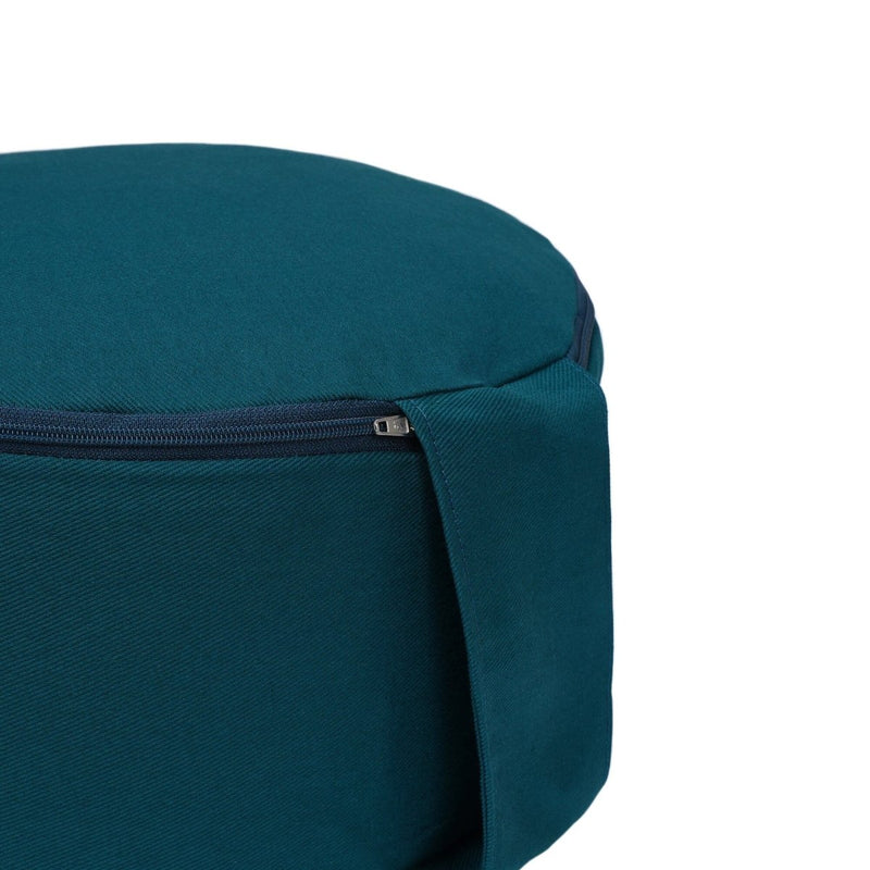Glückssitz® Classic Small D Meditation Cushion – 100% Cotton, Buckwheat Hulls, Handmade — Ansicht 27