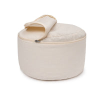 Glückssitz® Classic Small D Meditation Cushion – 100% Cotton, Buckwheat Hulls, Handmade — Ansicht 40