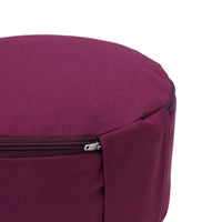 Glückssitz® Classic Small D Meditation Cushion – 100% Cotton, Buckwheat Hulls, Handmade — Ansicht 11