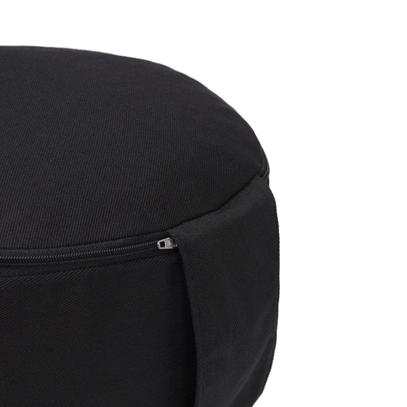 Glückssitz® Classic Small D Meditation Cushion – 100% Cotton, Buckwheat Hulls, Handmade — Ansicht 31
