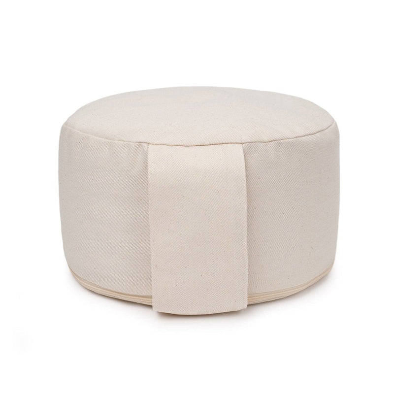 Glückssitz® Classic Small D Meditation Cushion – 100% Cotton, Buckwheat Hulls, Handmade — Ansicht 37