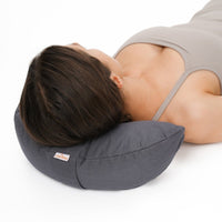 Yogakissen Halbmond BASIC – Buchweizenschalen, Baumwolle — Ansicht 15