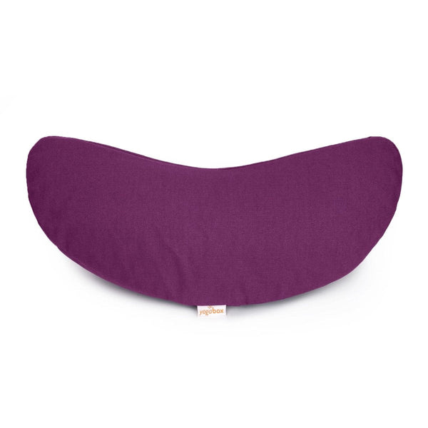 Yogakissen Halbmond BASIC – Buchweizenschalen, Baumwolle