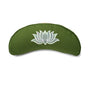 Yoga Cushion Half Moon BASIC Lotus Embroidery Multicolor – Meditation Cushion
