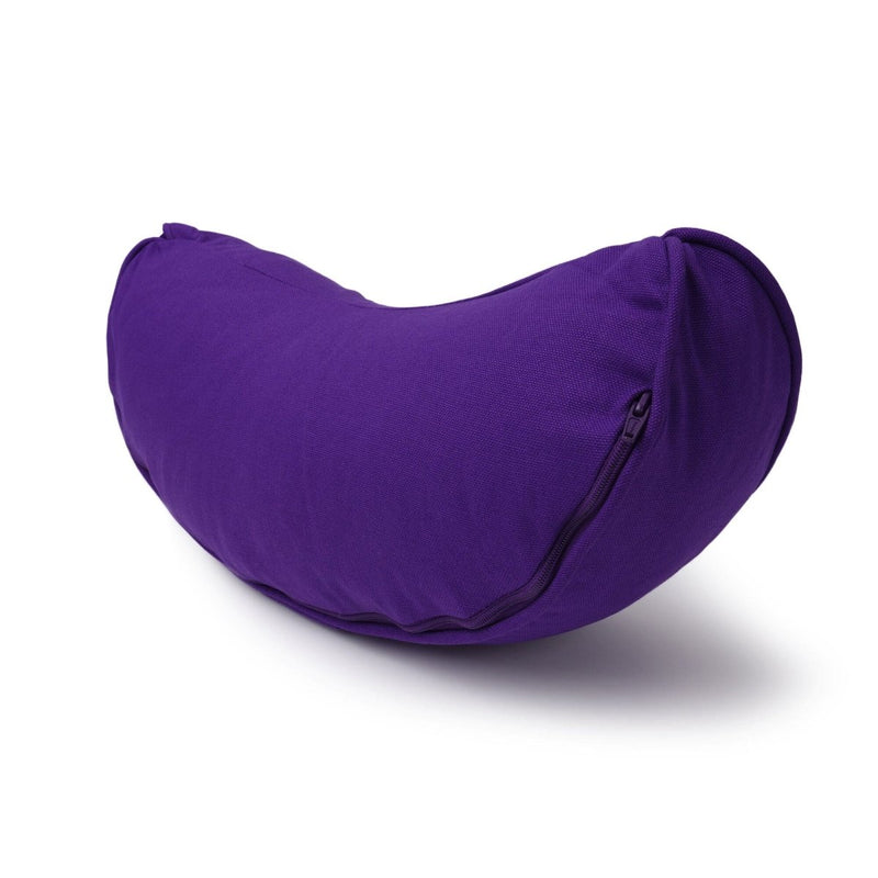 Yoga Cushion Half Moon BASIC Lotus Embroidery Multicolor – Meditation Cushion — Ansicht 19