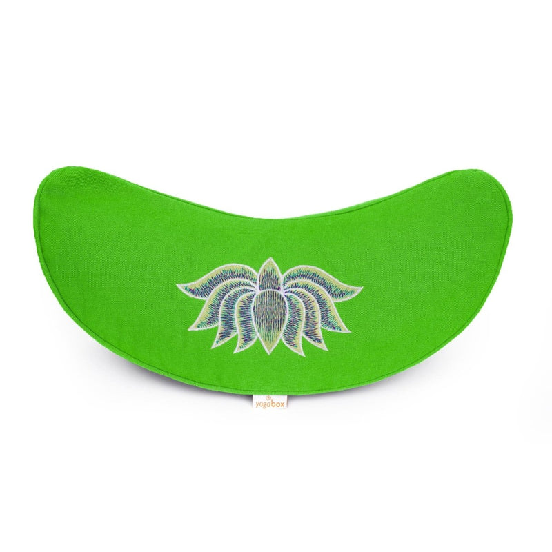 Yoga Cushion Half Moon BASIC Lotus Embroidery Multicolor – Meditation Cushion — Ansicht 12