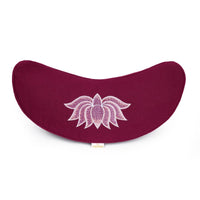 Yoga Cushion Half Moon BASIC Lotus Embroidery Multicolor – Meditation Cushion — Ansicht 7