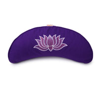 Yoga Cushion Half Moon BASIC Lotus Embroidery Multicolor – Meditation Cushion — Ansicht 8