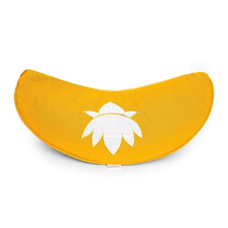 Yogakissen Halbmond BASIC Lotus Stick weiß
