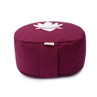Yogakissen oval Lotus Stick BASIC – Meditationskissen mit Buchweizenfüllung — Ansicht 1