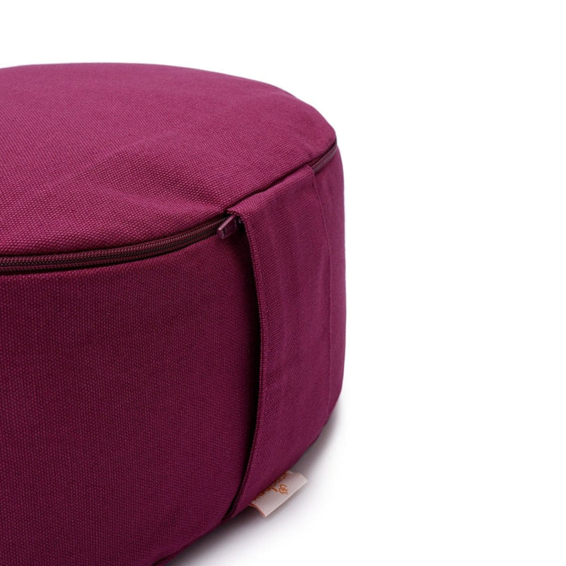 Yogakissen oval Lotus Stick BASIC – Meditationskissen mit Buchweizenfüllung — Ansicht 3