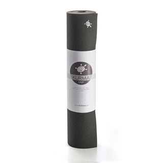 Yogamatte KURMA BLACK CORE – 0,65 cm | Rutschhemmend | Umweltbewusst produziert