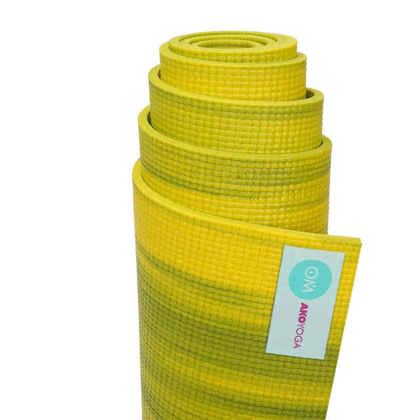 Yogamatte Rainbow 183 × 60 cm rutschfest leicht PVC