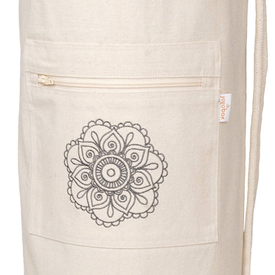 SURYA Bag two-tone yoga bag for virgin wool mats up to 100 cm