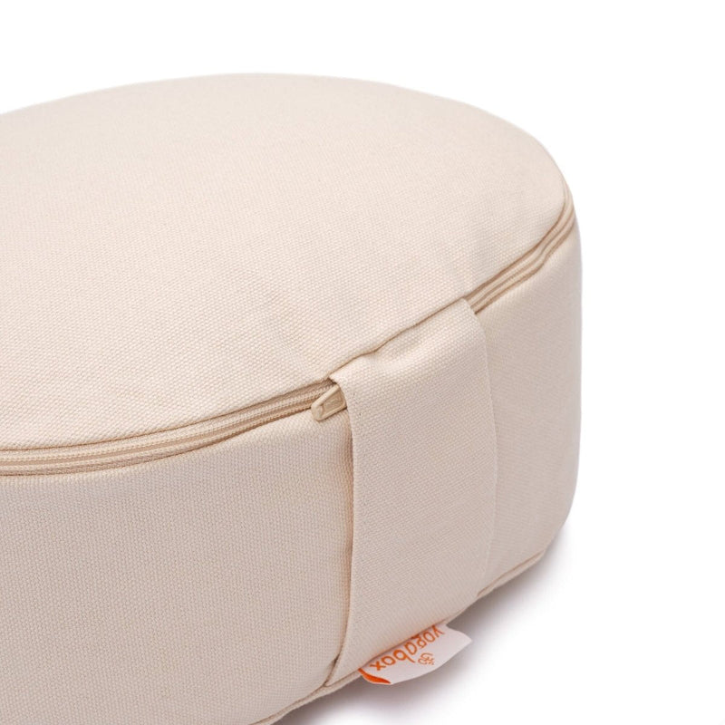 Yogilino® Reise Meditationskissen mini oval BASIC – Buchweizenschalen — Ansicht 7