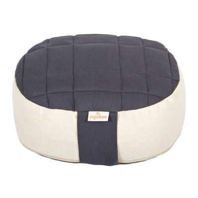Yogilino® Travel Meditation Cushion Mini Oval Premium – Buckwheat Hulls