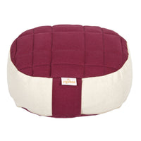 Yogilino® Travel Meditation Cushion Mini Oval Premium – Buckwheat Hulls — Ansicht 1