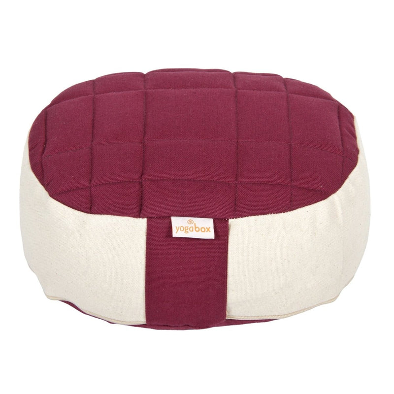 Yogilino® Travel Meditation Cushion Mini Oval Premium – Buckwheat Hulls — Ansicht 1