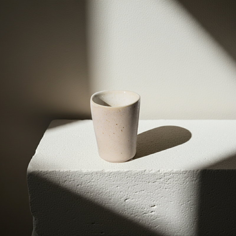 Espresso Cup Eelina – Handcrafted Stoneware Matte & Elegant — EDDA Stoneware