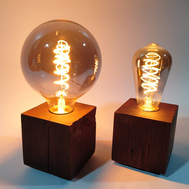Skumring Table Lamp Smoked Oak 9x9cm handmade — Ansicht 2