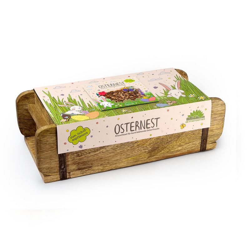Gift set "Easter nest" with brick mould — Die Stadtgärtner